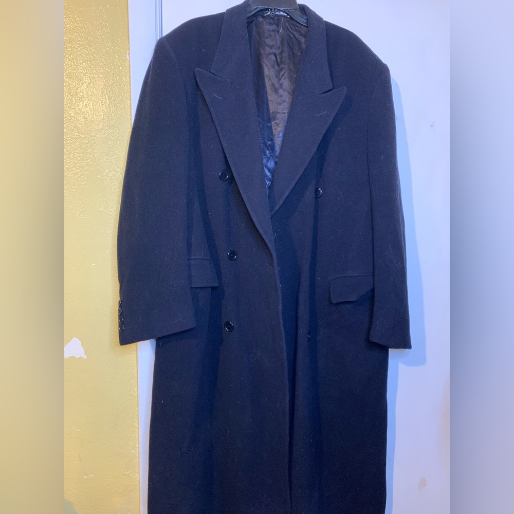 Valentino men vintage pure wool coat button